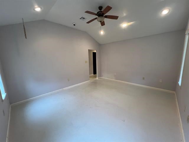 445 West Railroad Street China, TX 77613 - Photo 25 of 25 an empty room with a ceiling fan and window