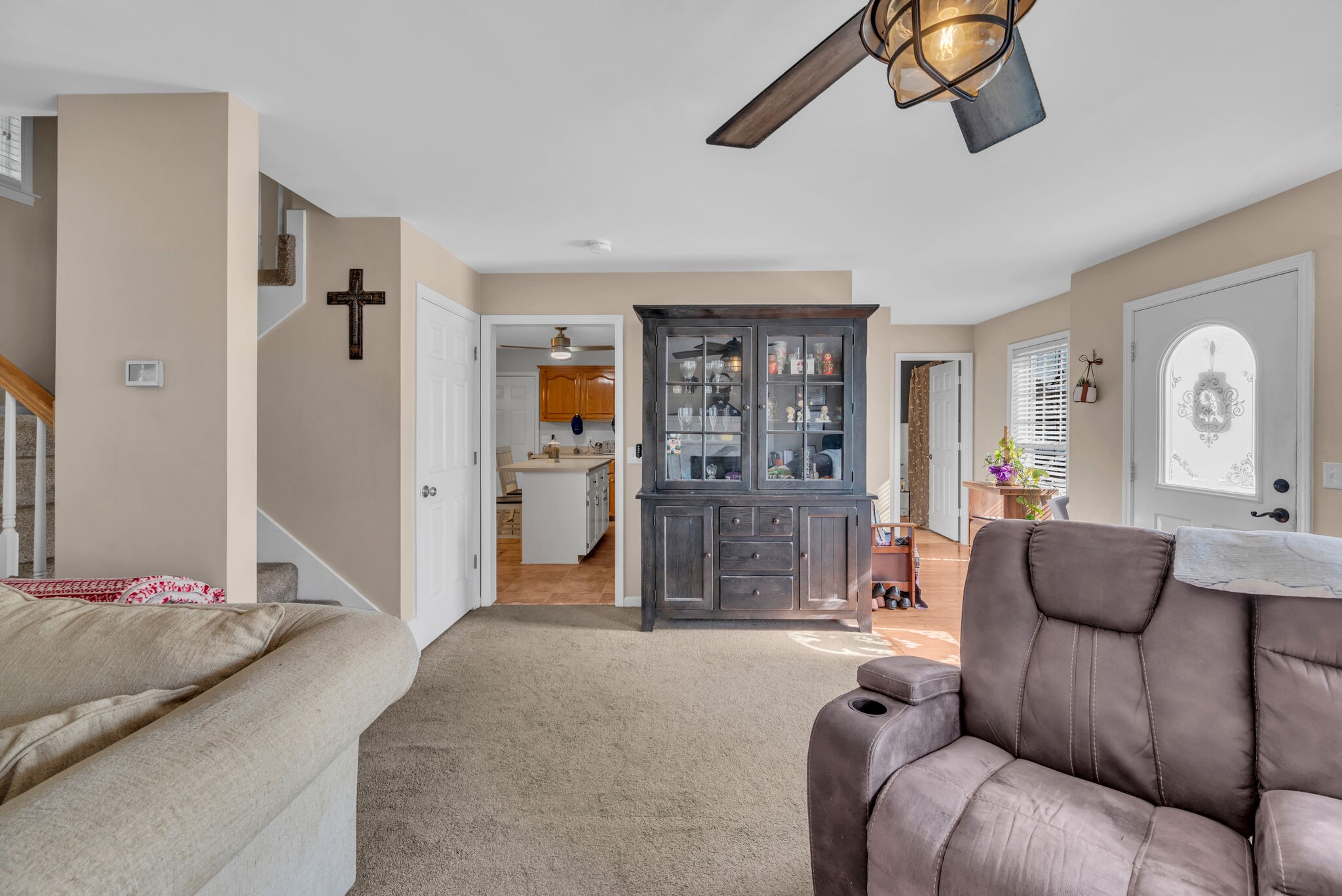 156 Foxrun Springfield, TN 37172 - Photo 12 of 31 a bedroom with a bed couch and window