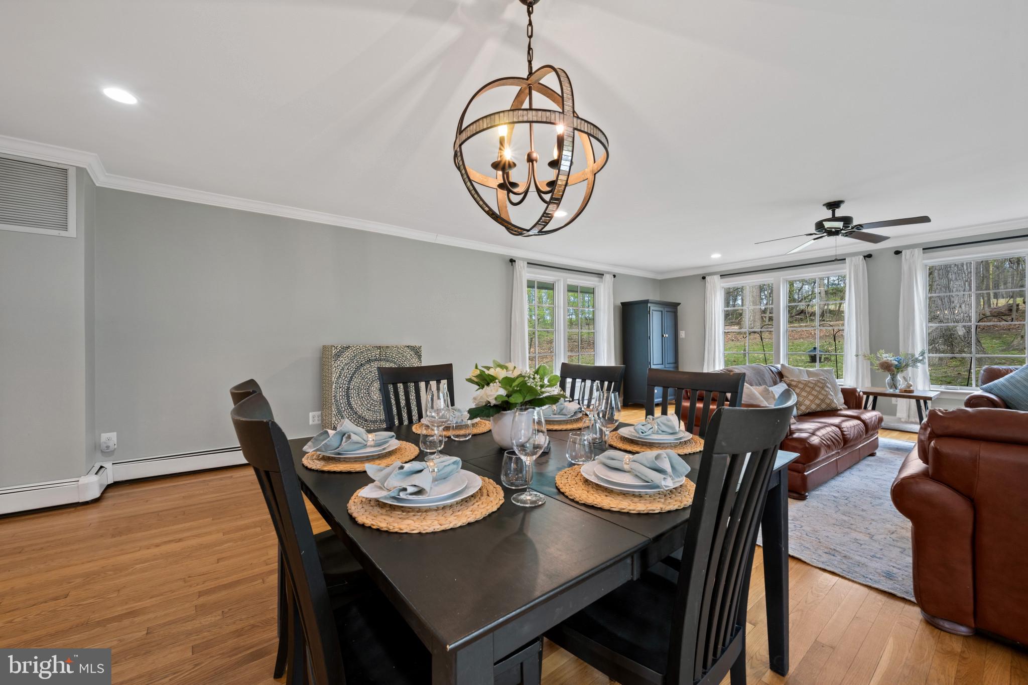14111 Longnecker Road Glyndon, MD 21136 - Photo 39 of 51 Elegant dining space with natural light.