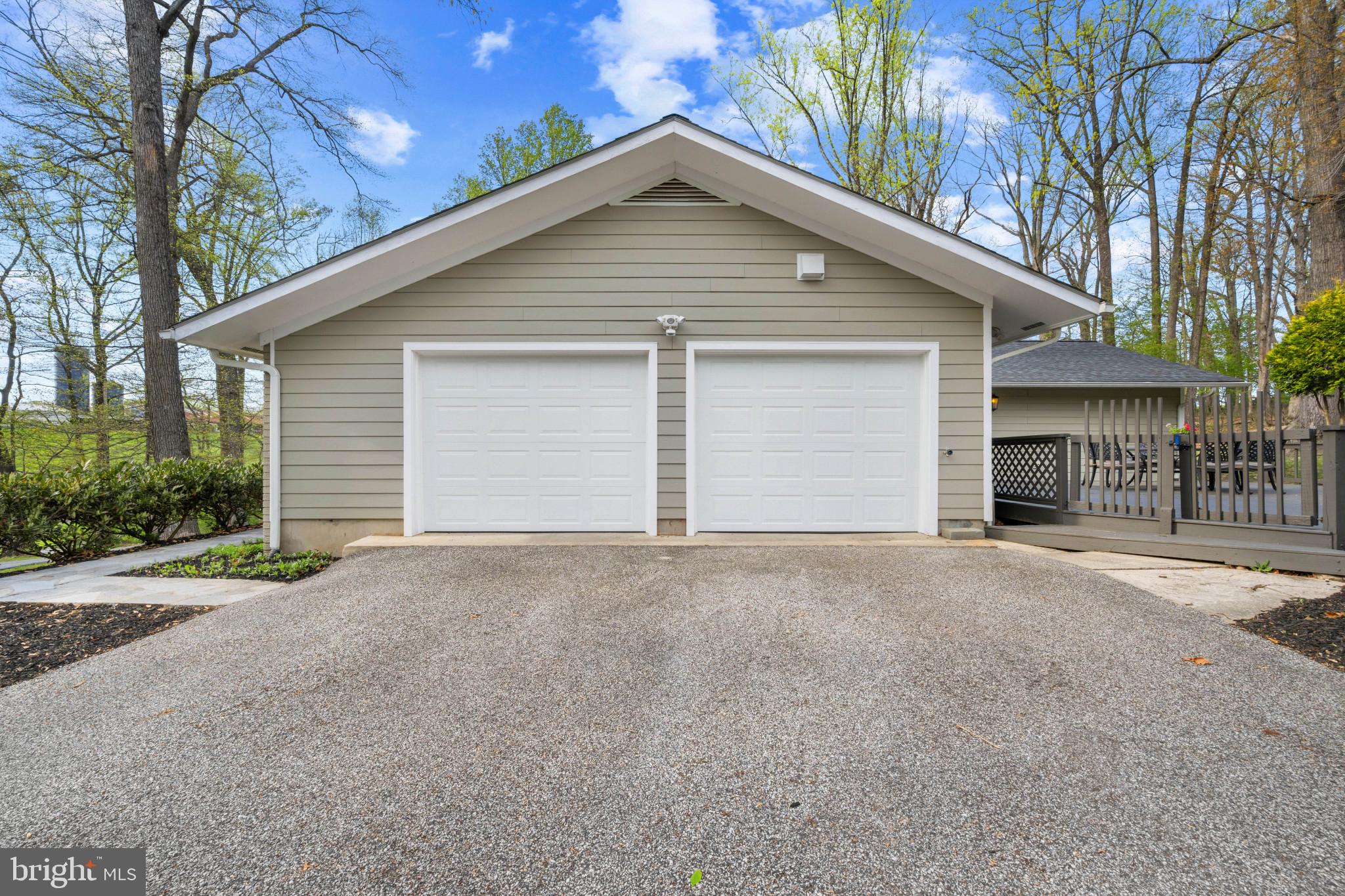 14111 Longnecker Road Glyndon, MD 21136 - Photo 46 of 51 Charming home with dual garage doors.