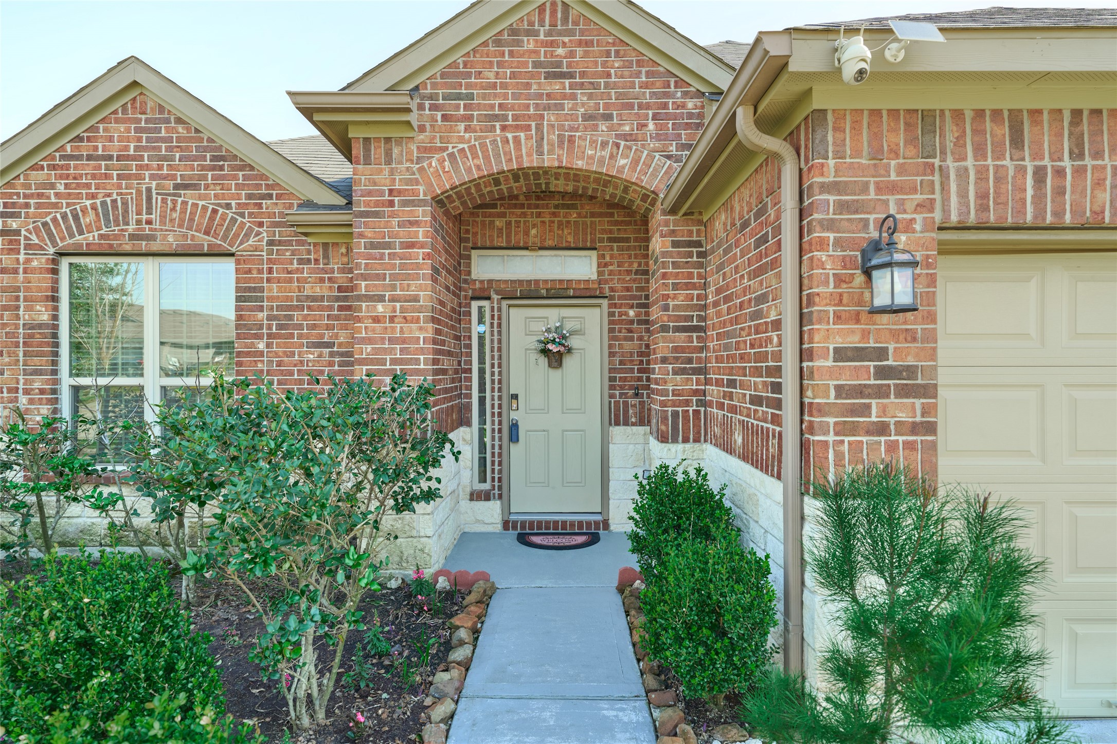 2020 Cedar Tree Court Conroe, TX 77301 - Photo 26 of 26 Close up of front of home. Beautifully landscaped & very well maintained home inside and outside.