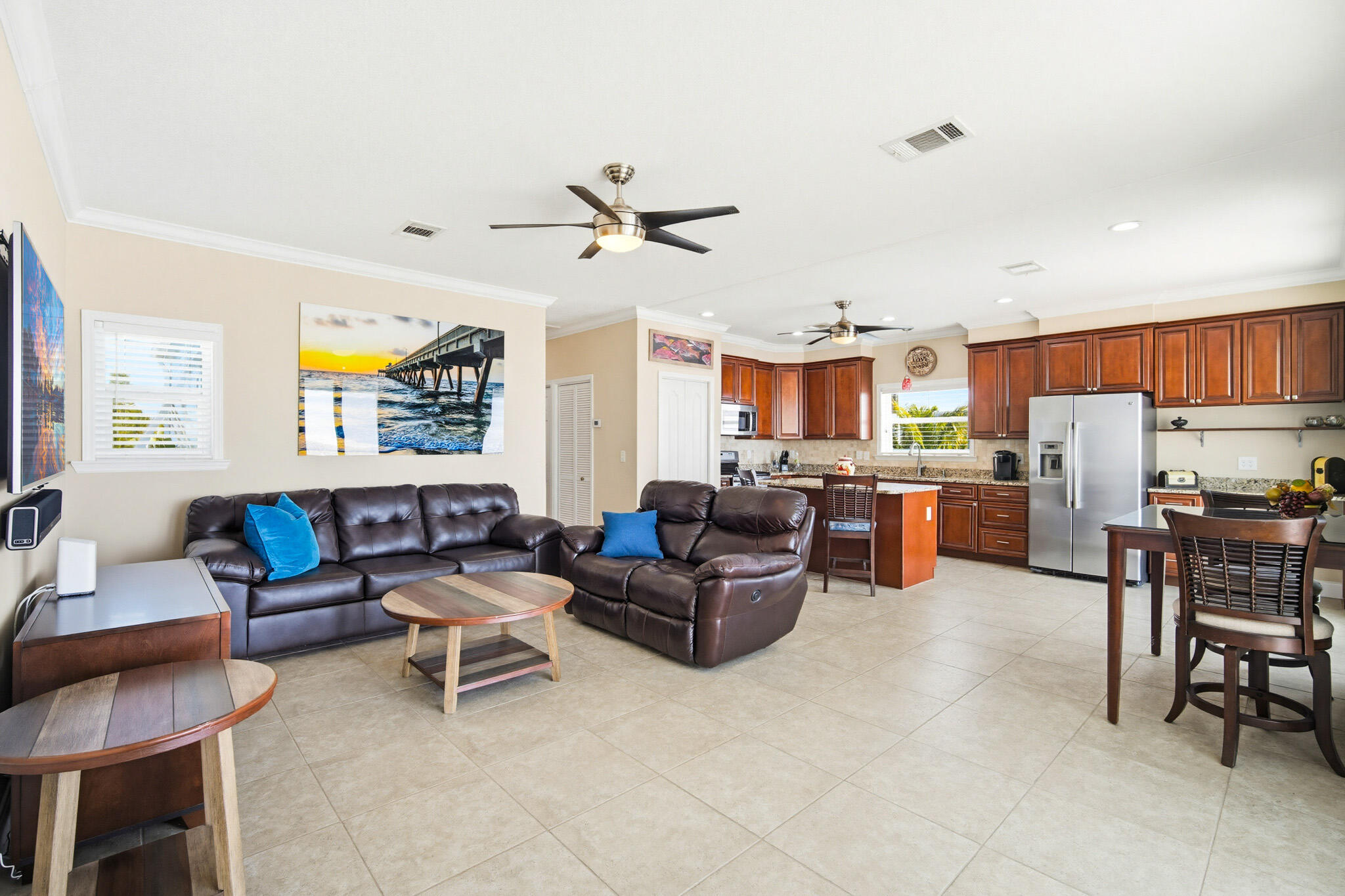 183 Star Lane Key West, FL 33040 - Photo 14 of 70 a living room with lots of furniture and kitchen view