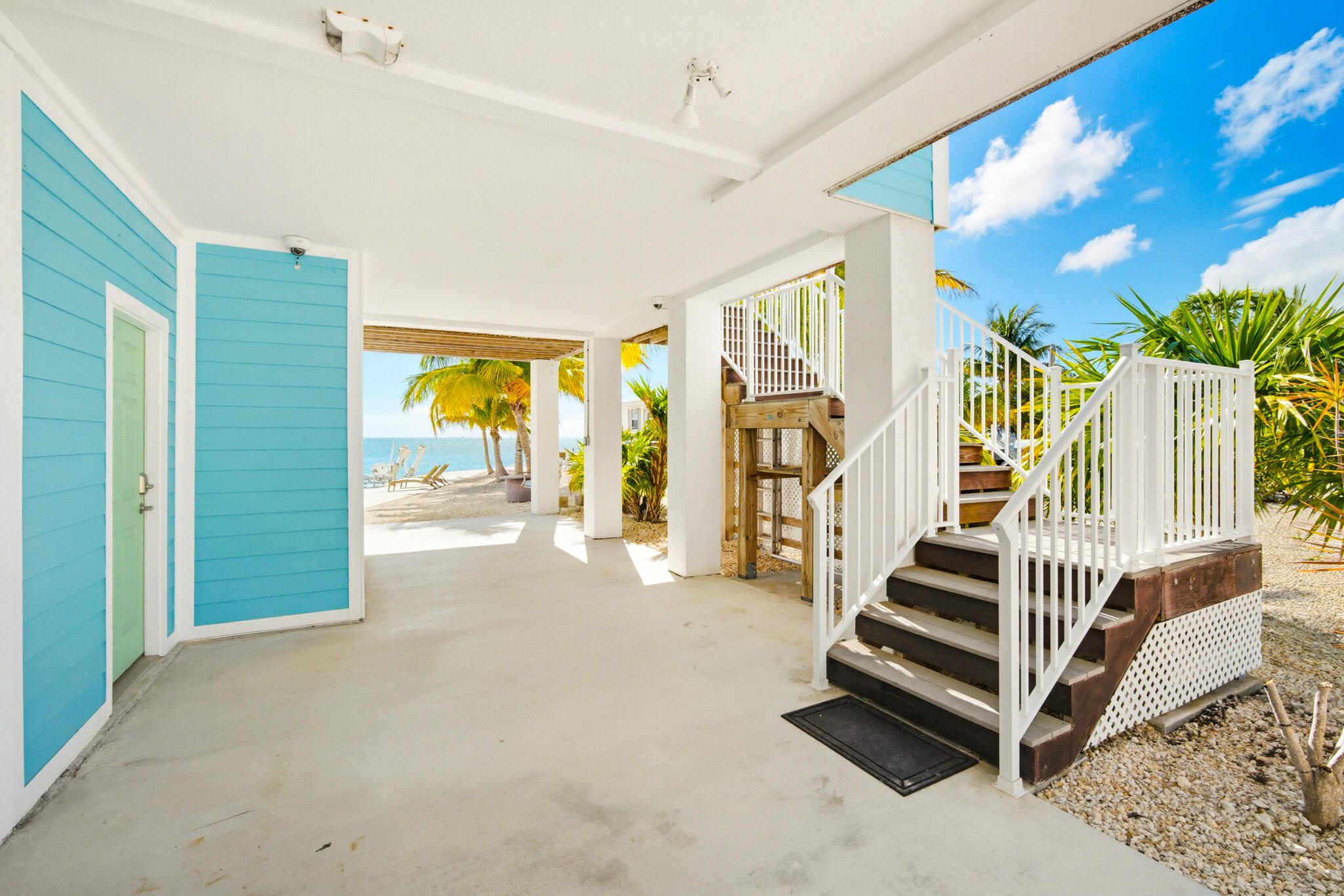 183 Star Lane Key West, FL 33040 - Photo 49 of 70 a view of entryway with furniture and floor to ceiling window