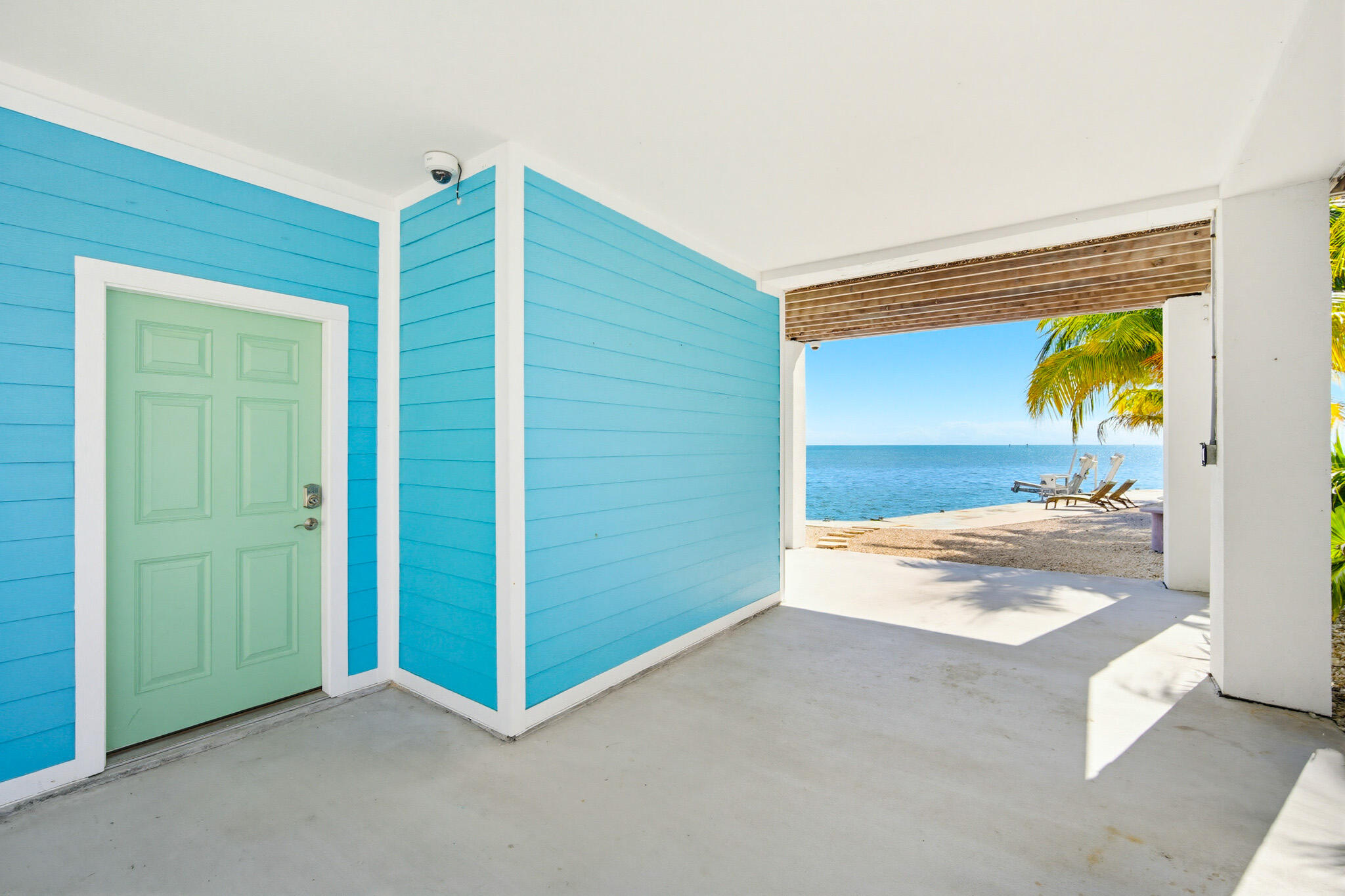 183 Star Lane Key West, FL 33040 - Photo 50 of 70 an empty room with a ceiling fan and entryway