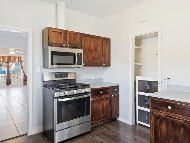 a view of a house with a patio