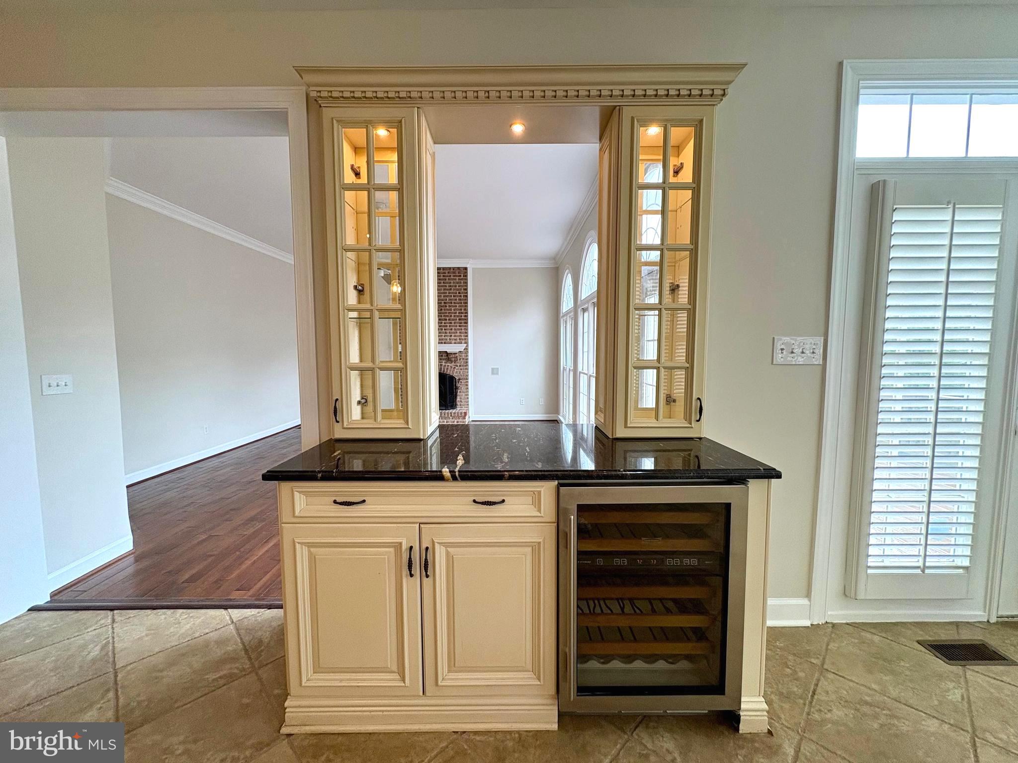 1151 Fieldview Drive Reston, VA 20194 - Photo 15 of 79 a bathroom with a granite countertop sink and a mirror