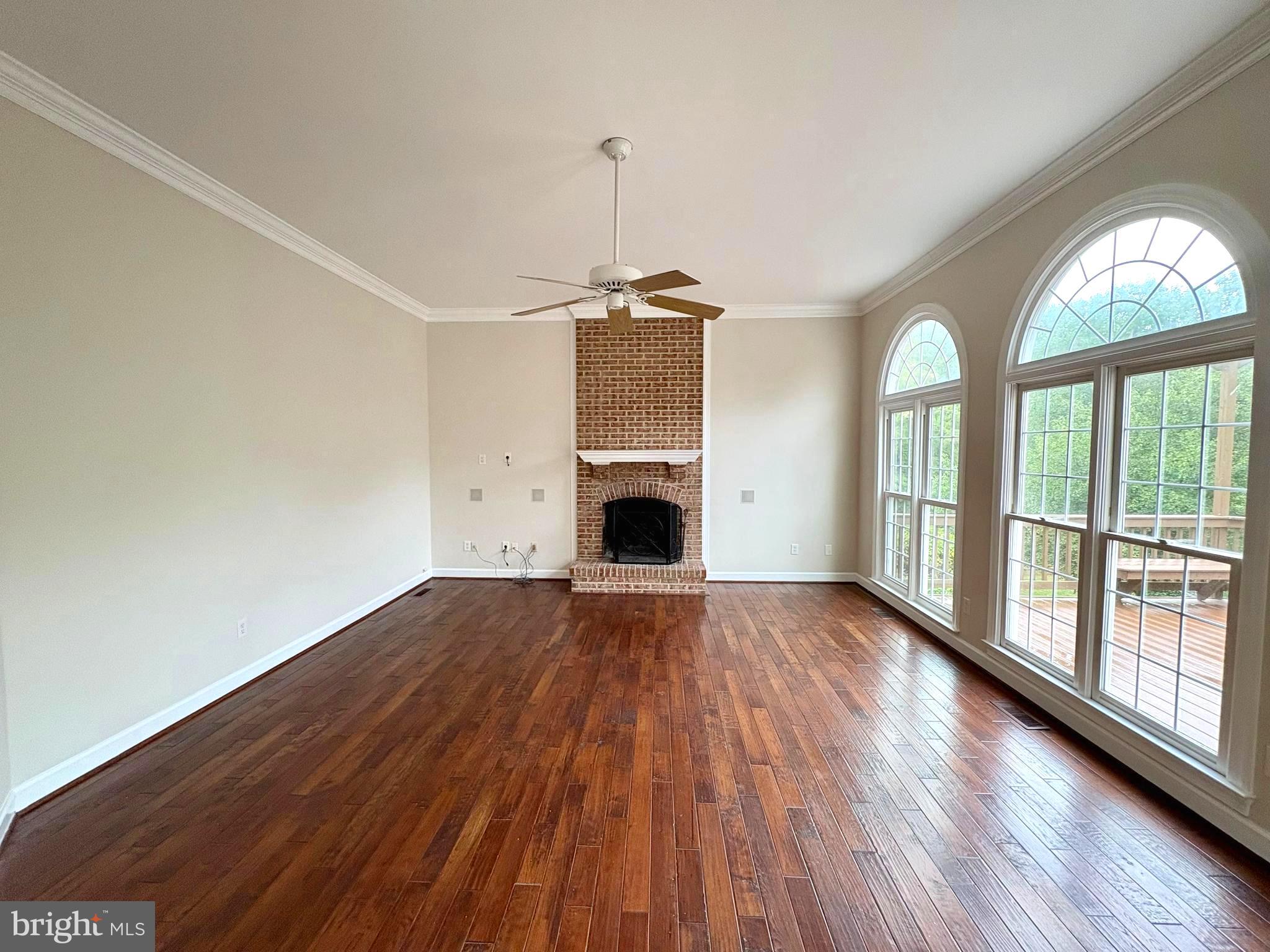 1151 Fieldview Drive Reston, VA 20194 - Photo 17 of 79 wooden floor in an empty room with a window