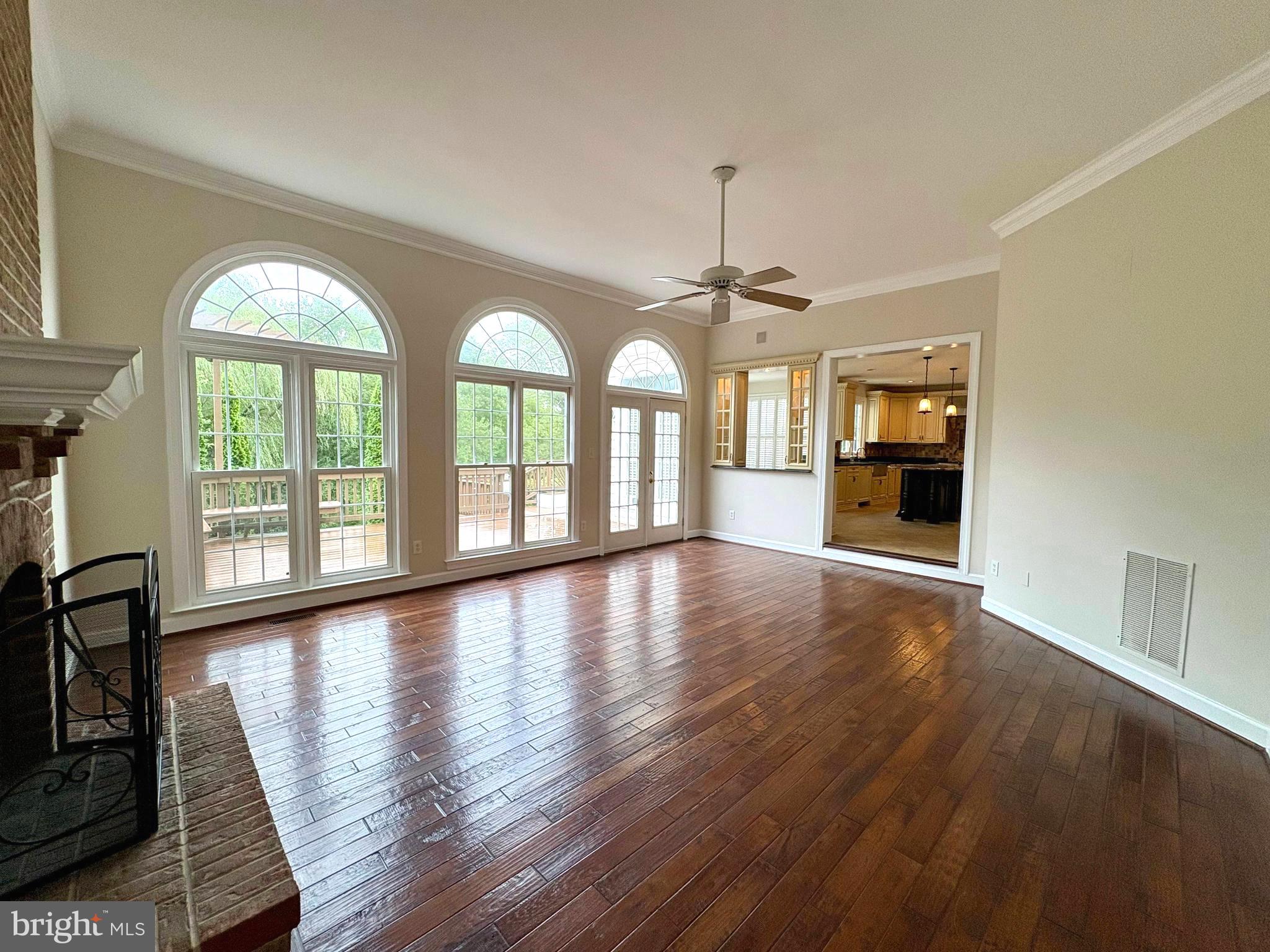 1151 Fieldview Drive Reston, VA 20194 - Photo 19 of 79 a view of an empty room with wooden floor and a window