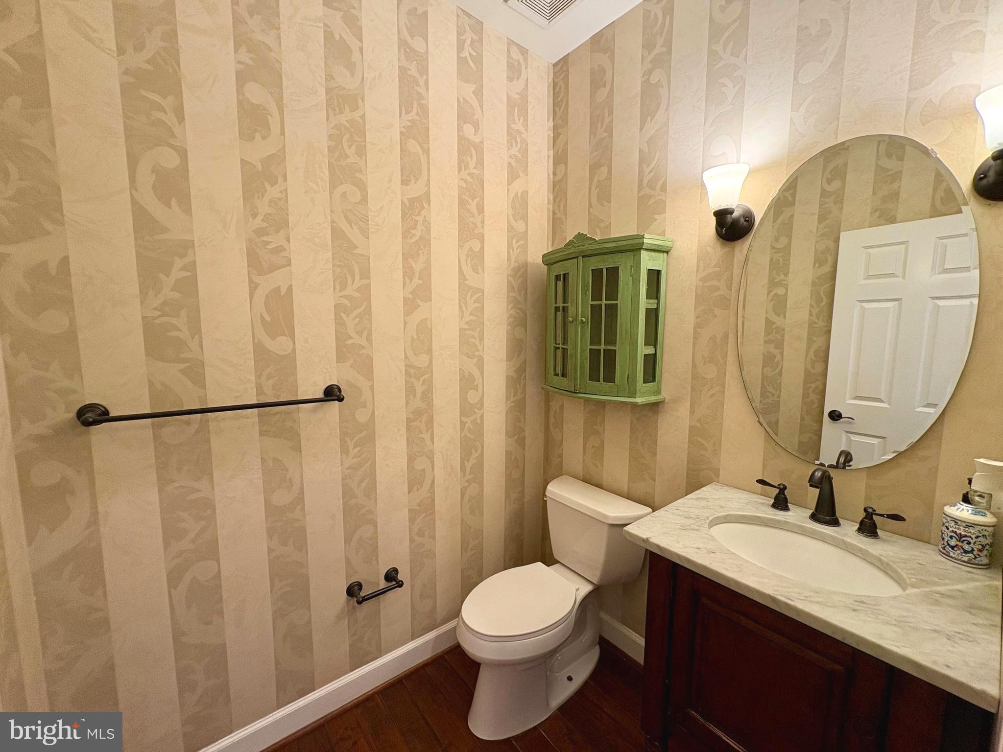 1151 Fieldview Drive Reston, VA 20194 - Photo 20 of 79 a bathroom with a granite countertop sink toilet and shower