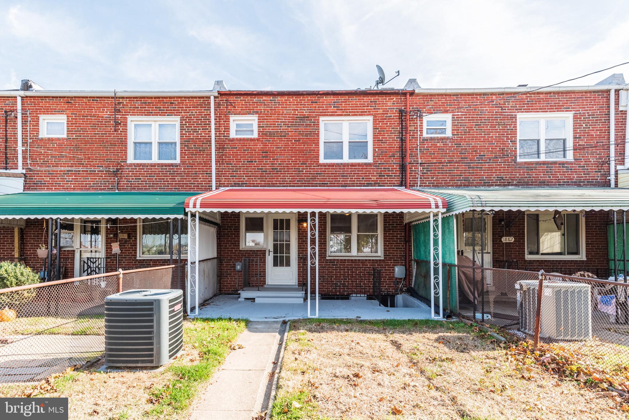 1880 Church Road Baltimore, MD 21222 - Photo 27 of 52 Rear View - Brick Front and Back