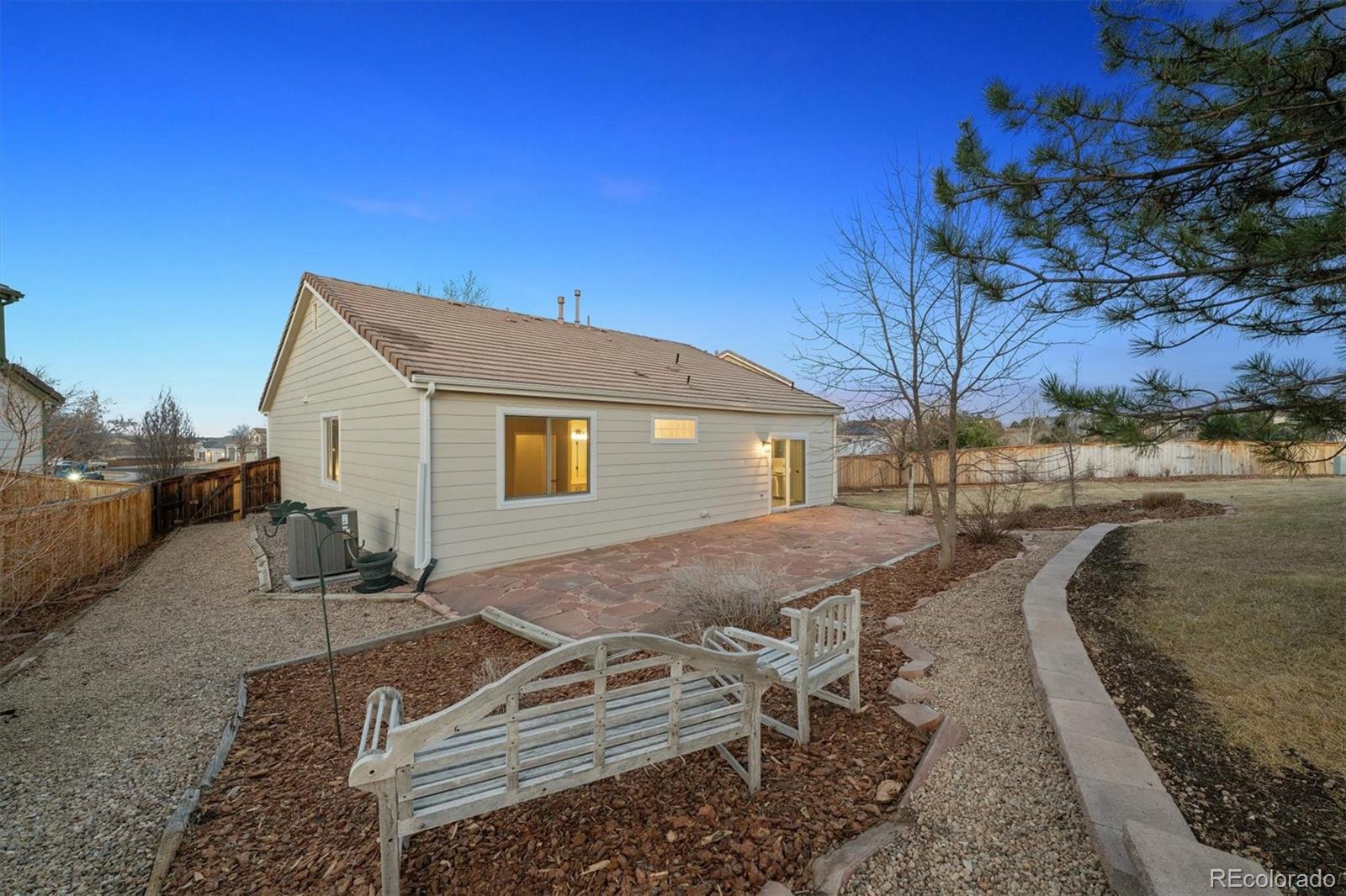 10098 MacKay Drive Highlands Ranch, CO 80130 - Photo 29 of 42 a view of a house with backyard