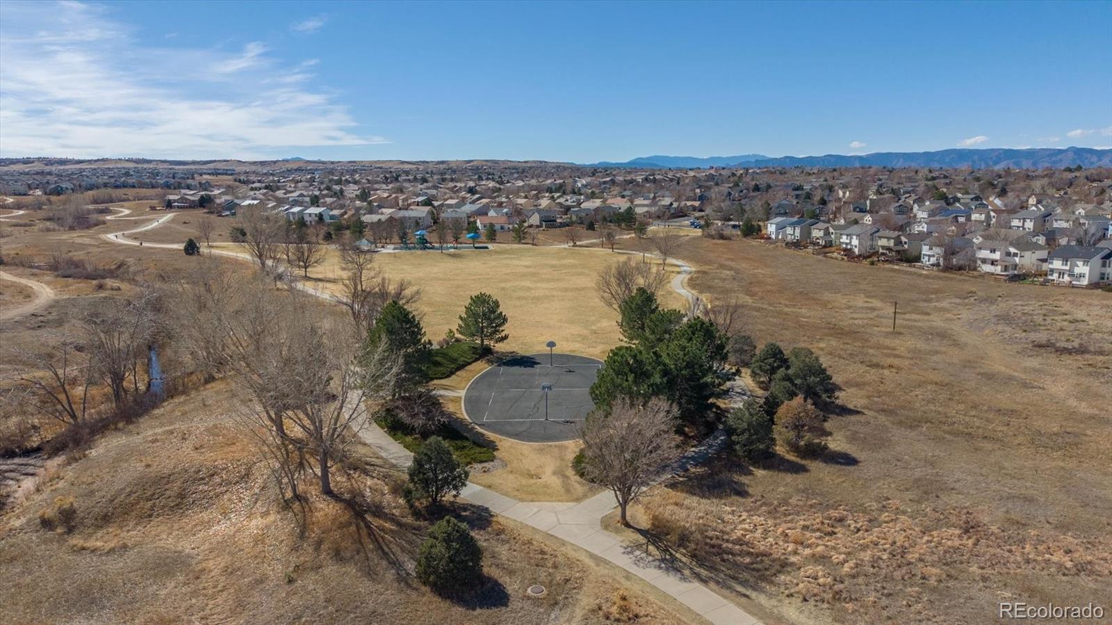 10098 MacKay Drive Highlands Ranch, CO 80130 - Photo 40 of 42 an aerial view of a city