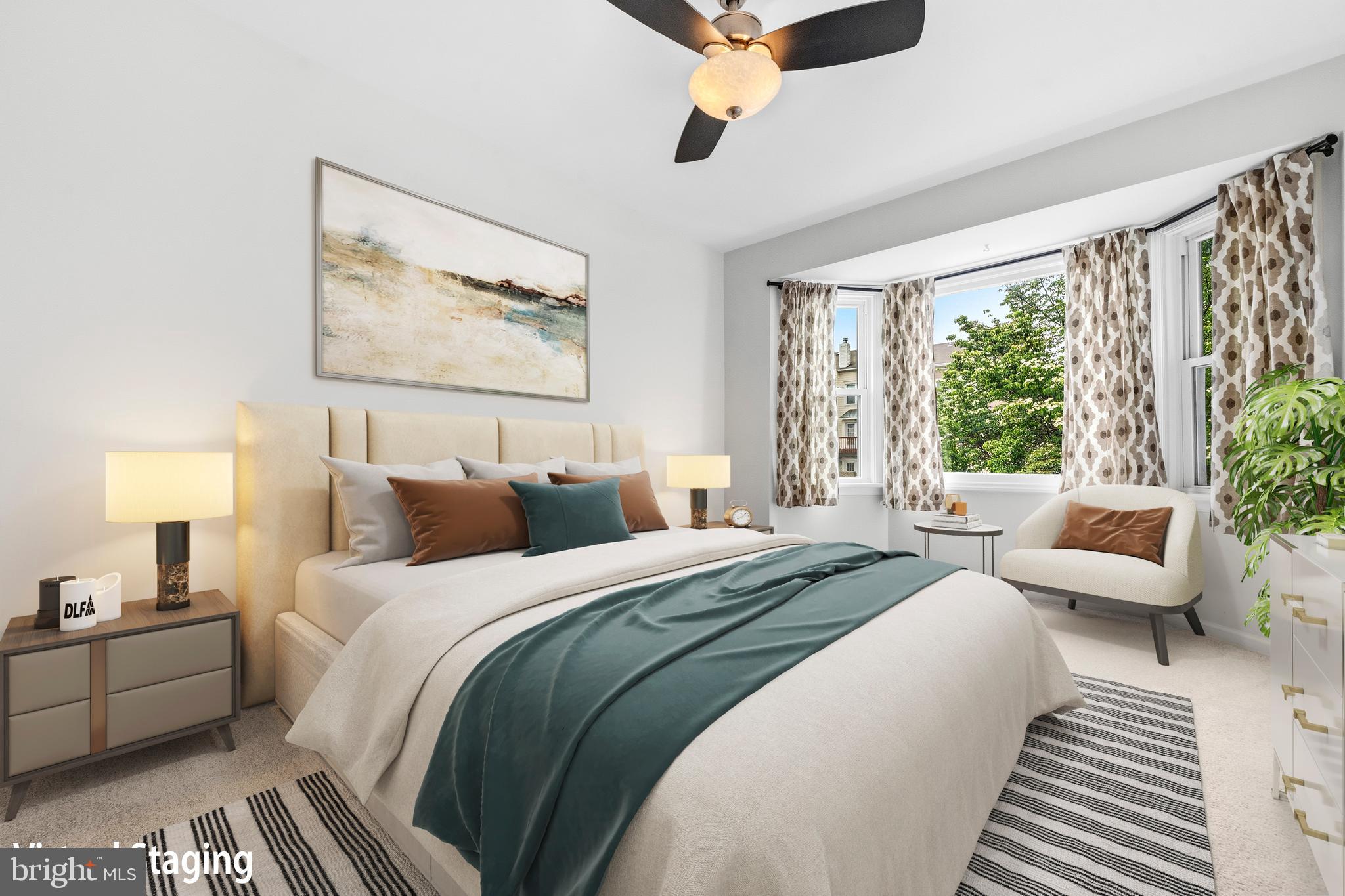 6001 Rabbit Hill Court Centreville, VA 20121 - Photo 20 of 46 a bedroom with bed and a large window