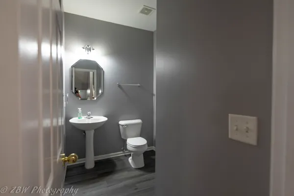 a bathroom with a toilet