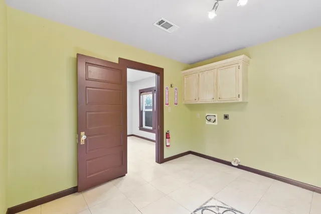 a view of front door