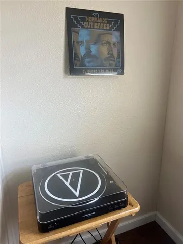 a room with a wooden floor