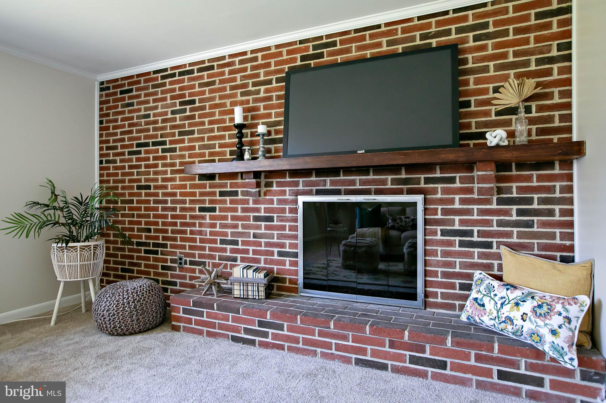117 Rockingham Road Cherry Hill, NJ 08034 - Photo 38 of 51 Wood burning fireplace