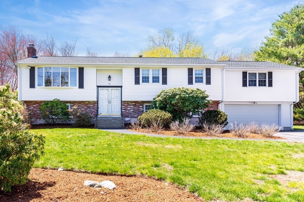 5 Williams Road Sharon, MA 02067 - Photo 1 of 34 a view of a house with swimming pool and garden