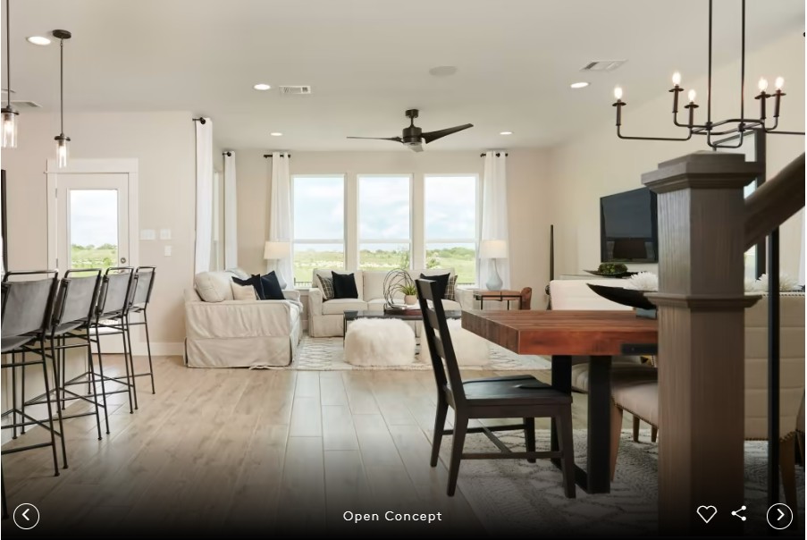 607 Rubber Tree Way Buda, TX 78610 - Photo 6 of 18 Interior photos- Photo of Pulte model home with same floor plan, not of actual home listed.