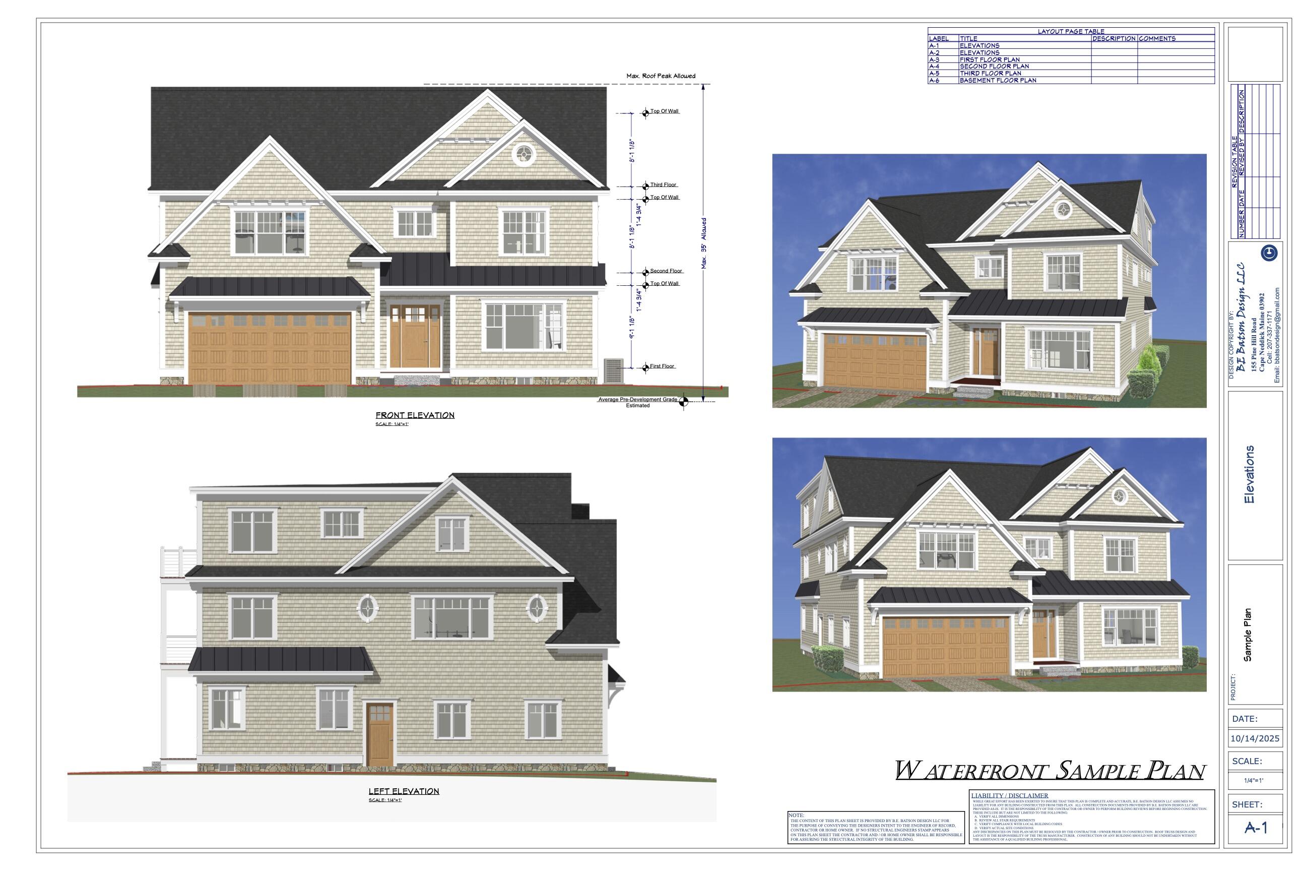 81 Nubble Road York, ME 03909 - Photo 38 of 47 Potential Build Design