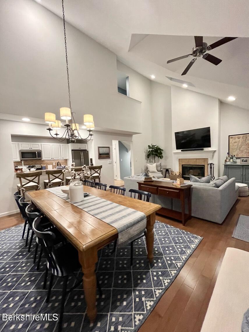 9212 Mountainside Drive Hancock, MA 01237 - Photo 10 of 44 a view of a dining room with furniture