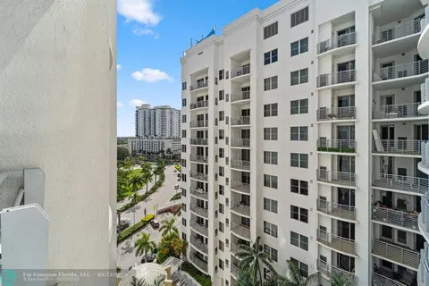 a view of a building with a shower