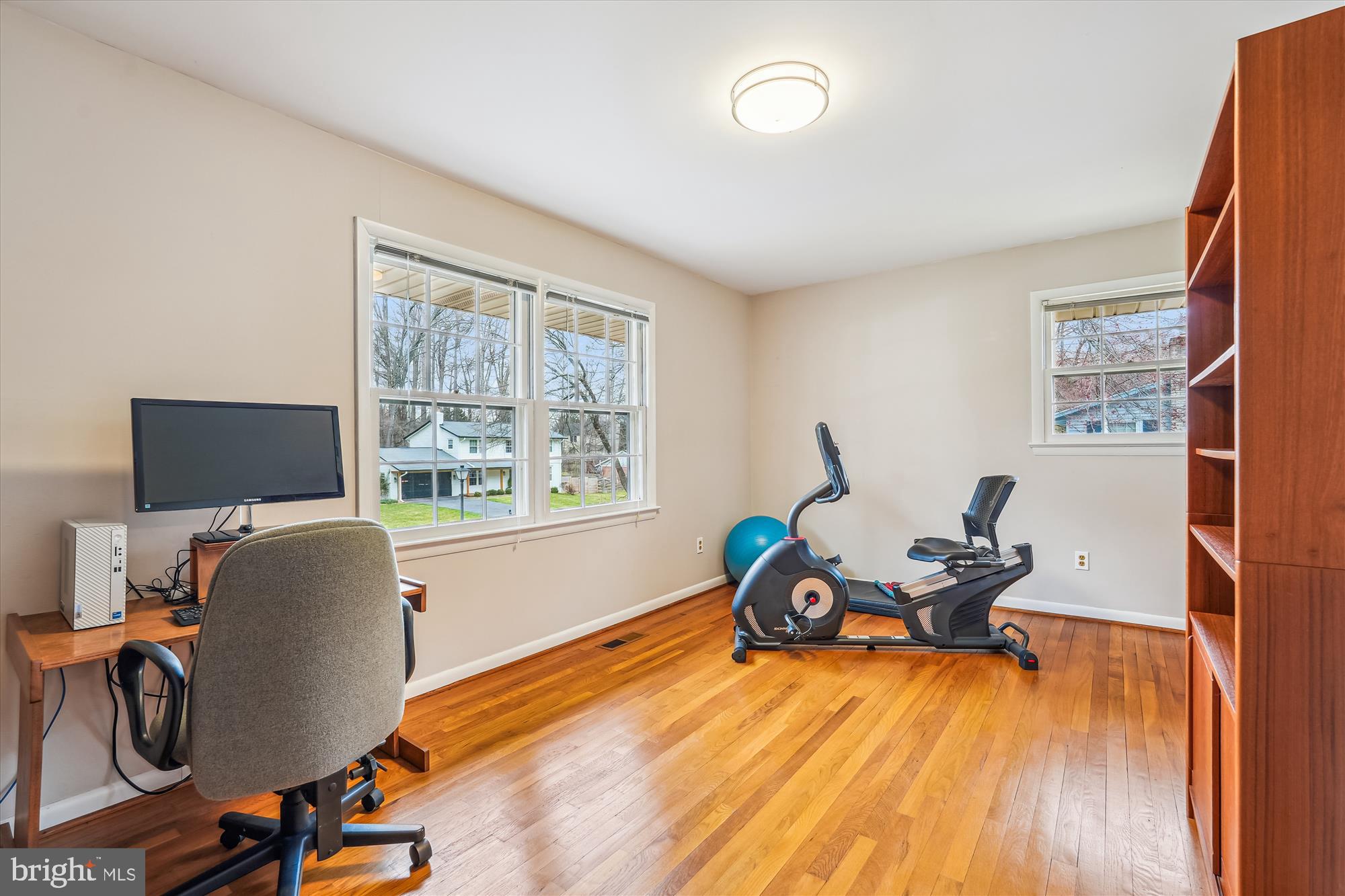 16523 Kipling Road Rockville, MD 20855 - Photo 27 of 50 a view of a workspace with furniture and a window