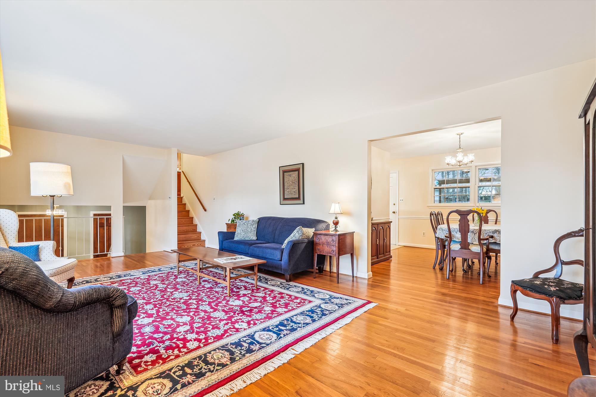 16523 Kipling Road Rockville, MD 20855 - Photo 7 of 50 a living room with furniture rug and wooden floor
