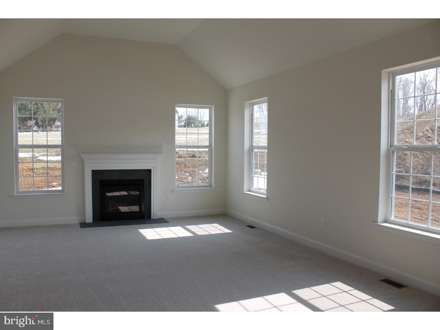 Vaulted family room