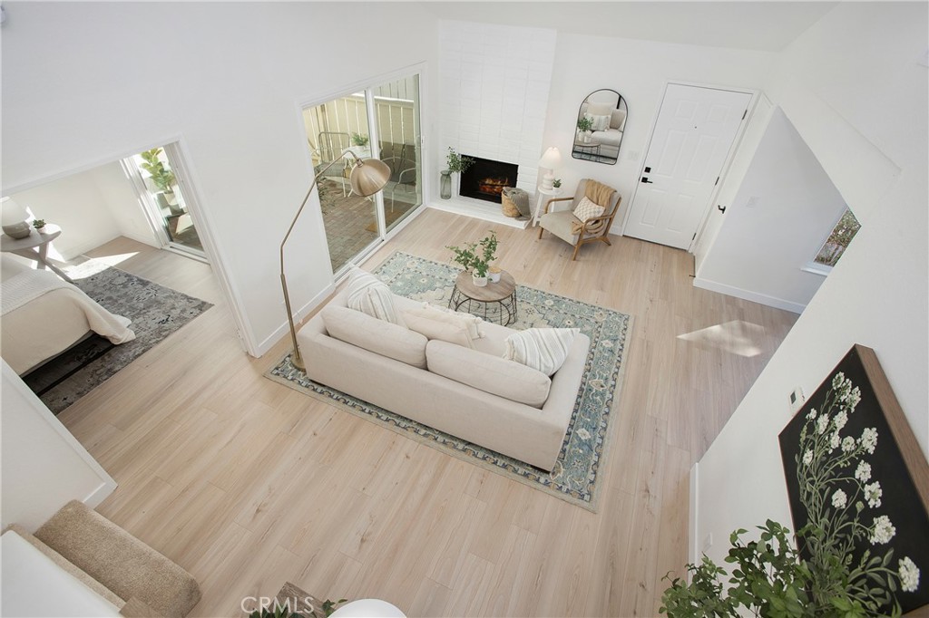 316 Mountain Court Brea, CA 92821 - Photo 14 of 33 a living room with furniture and a wooden floor