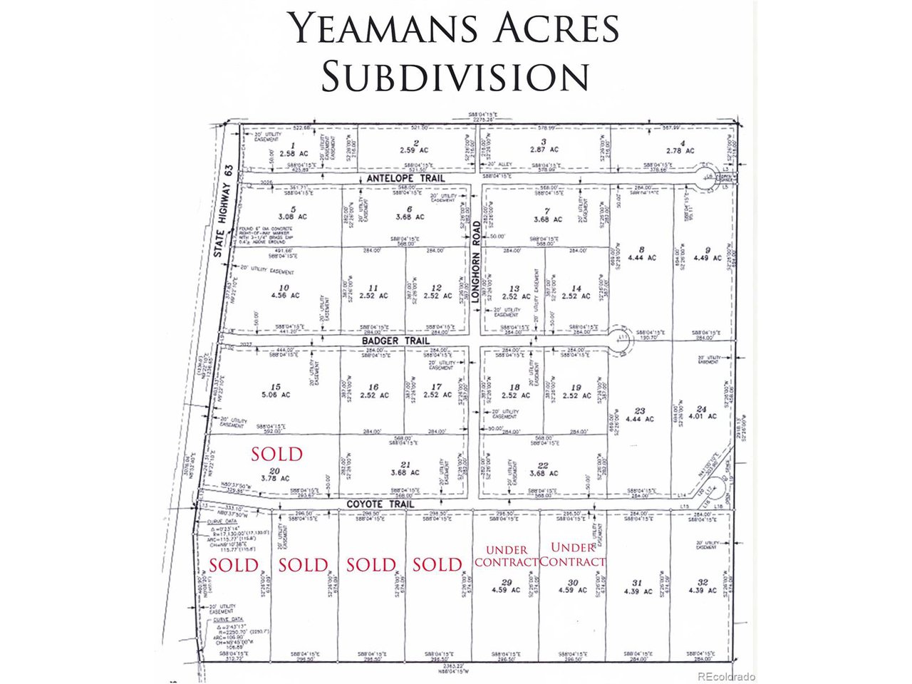 32 Coyote Trail Akron, CO 80720 - Photo 2 of 2 a picture of a wall with a white wall