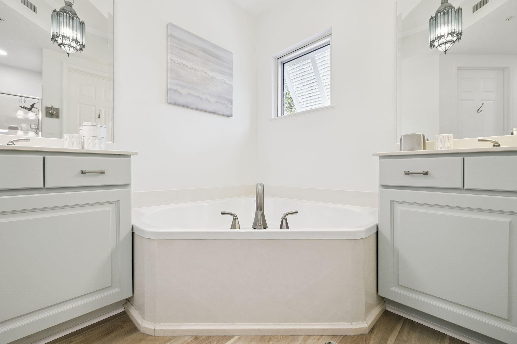 9961 East County Highway 30A, Unit 201 Inlet Beach, FL 32461 - Photo 17 of 35 a bathroom with a sink and a bathtub