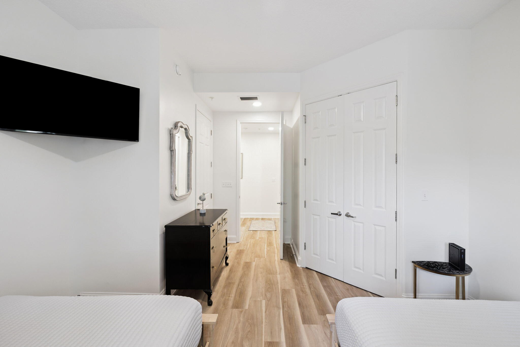 9961 East County Highway 30A, Unit 201 Inlet Beach, FL 32461 - Photo 19 of 35 a living room with a flat screen tv and a toilet