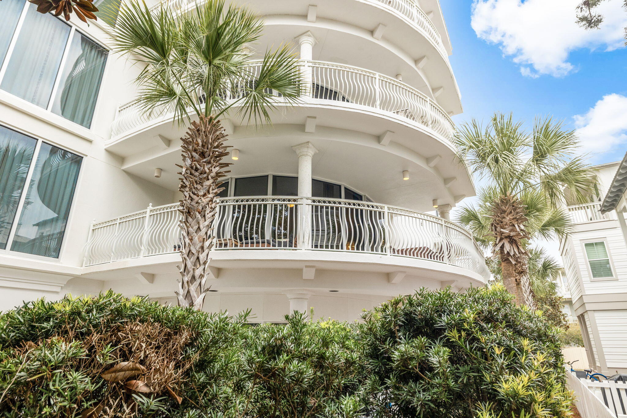 9961 East County Highway 30A, Unit 201 Inlet Beach, FL 32461 - Photo 26 of 35 a front view of a house with a yard