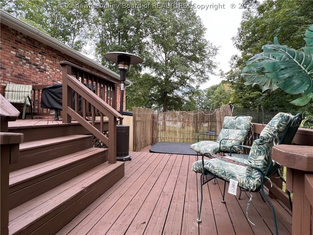 6490 Jericho Road Point Pleasant, WV 25550 - Photo 21 of 27 back deck with hot tub