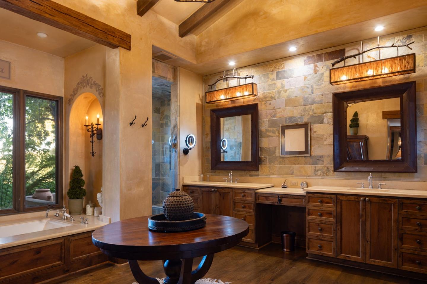4 Rumsen Trace Carmel, CA 93923 - Photo 12 of 21 a bathroom with a sink and a mirror