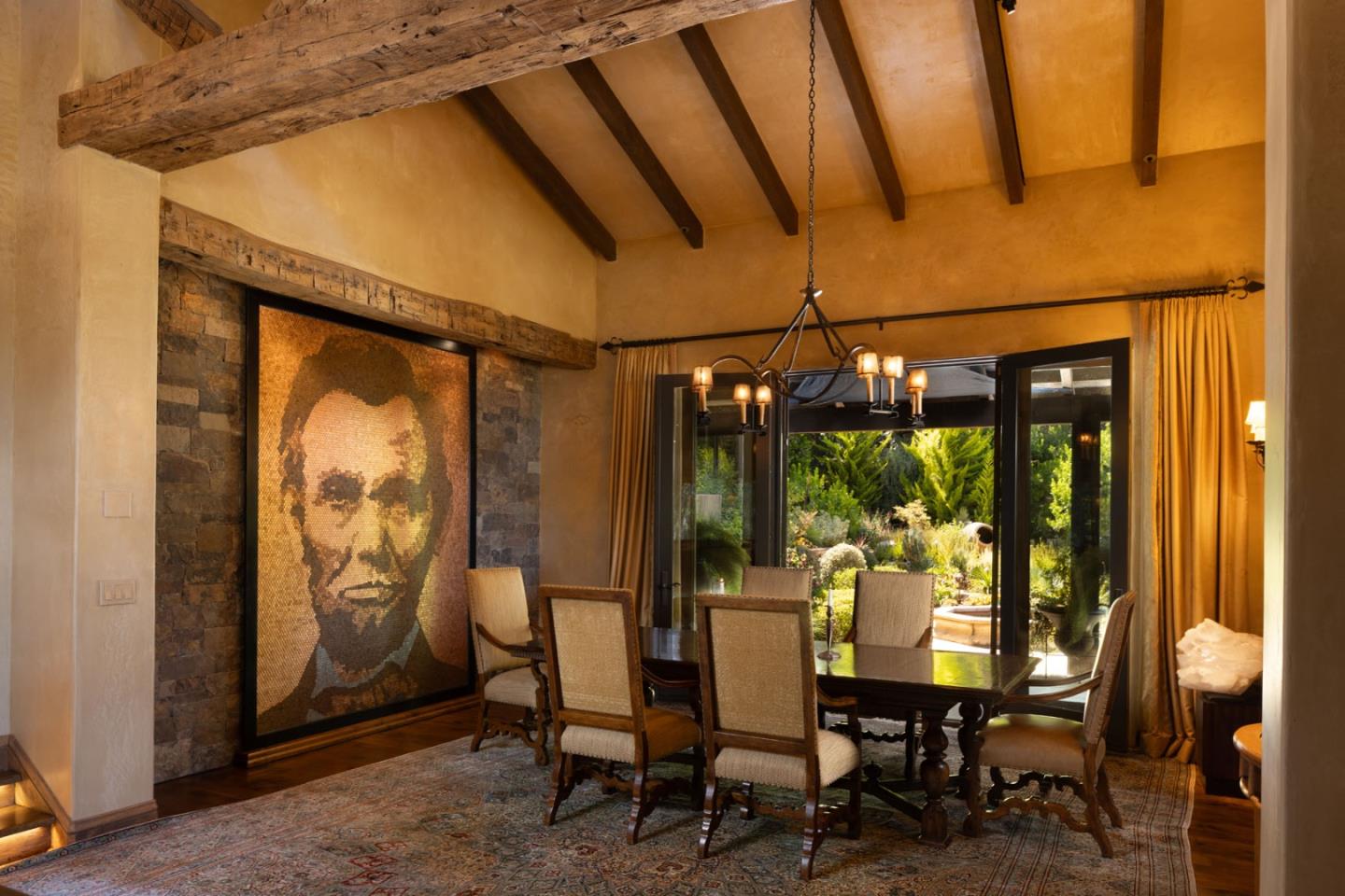 4 Rumsen Trace Carmel, CA 93923 - Photo 5 of 21 a view of a porch with dining table and chairs