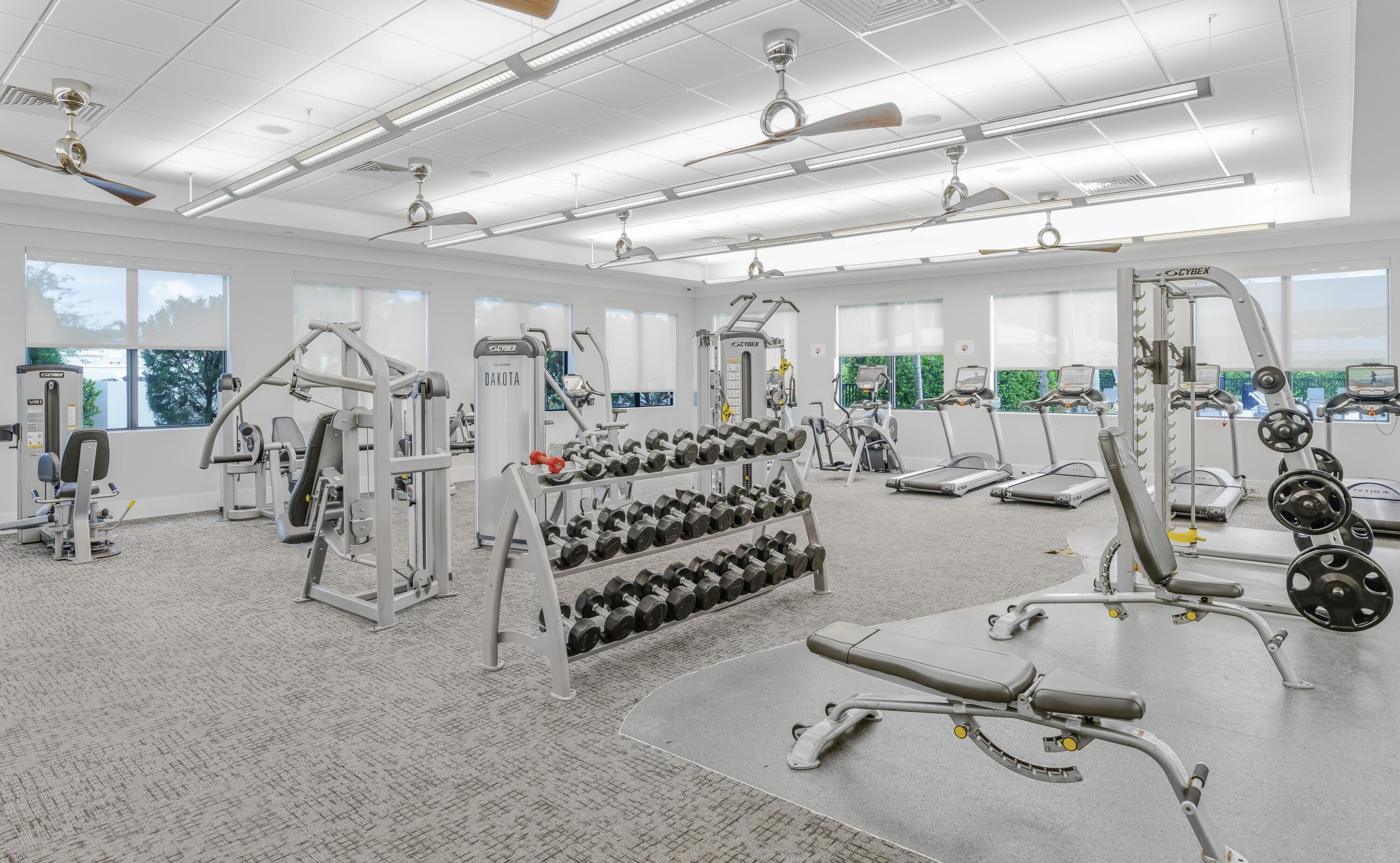 15405 Blue River Road Delray Beach, FL 33446 - Photo 52 of 58 CLUBHOUSE GYM