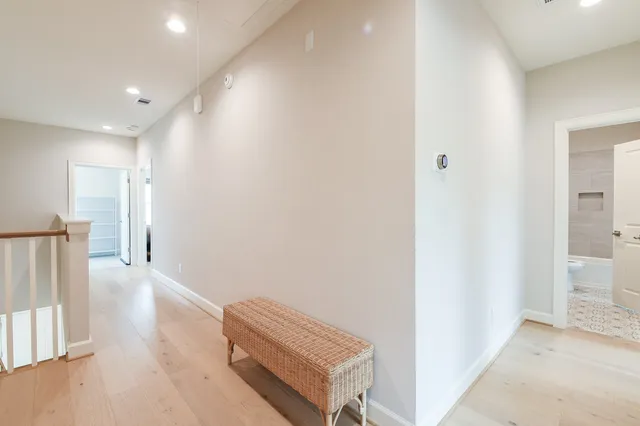 a view of room and stairs