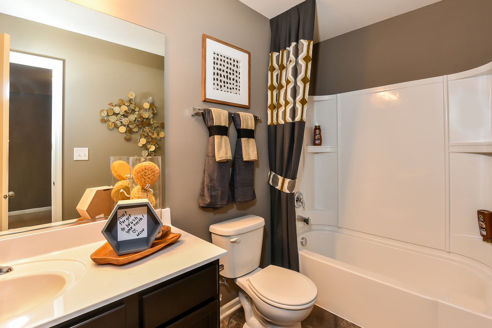 1978 Stapleton Road New Lenox, IL 60451 - Photo 21 of 48 a bathroom with a sink toilet and shower