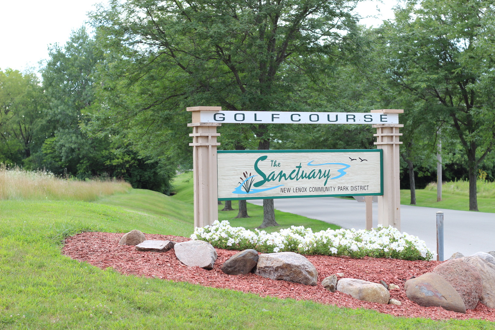 1978 Stapleton Road New Lenox, IL 60451 - Photo 43 of 48 a sign on the side of the road