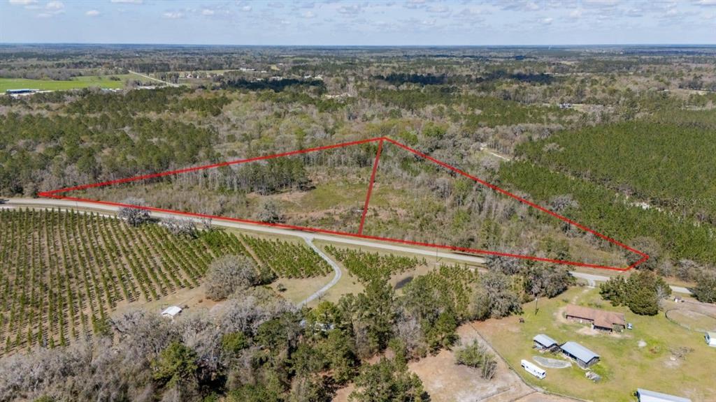 a view of a lake with a mountain in the background
