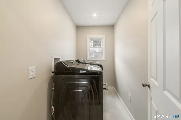 a view of storage and utility room in a house
