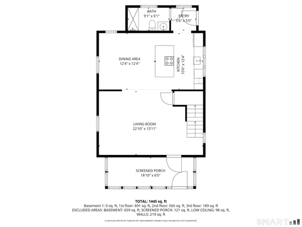 a picture of a floor plan