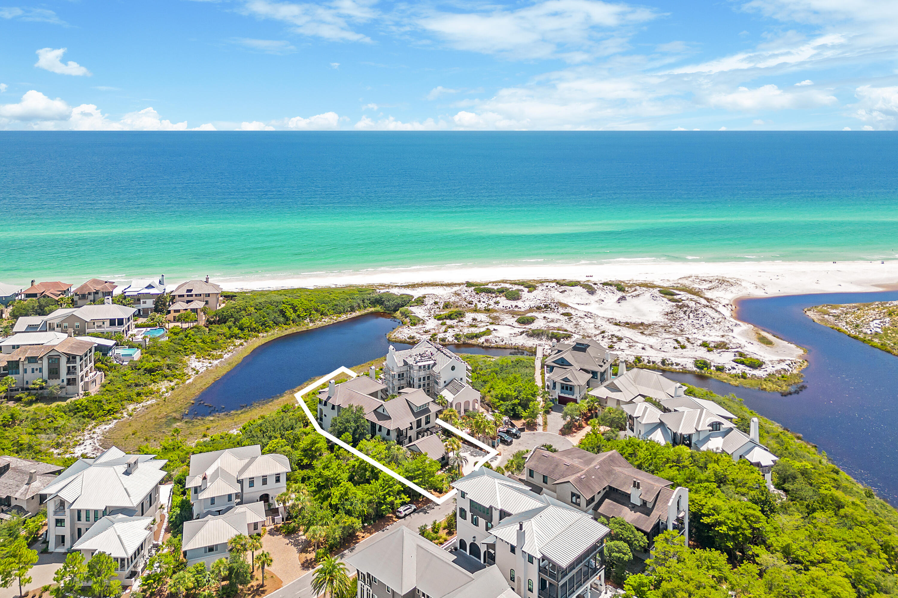 231 West Bermuda Drive Santa Rosa Beach, FL 32459 - Photo 40 of 47 a view of a city with an ocean