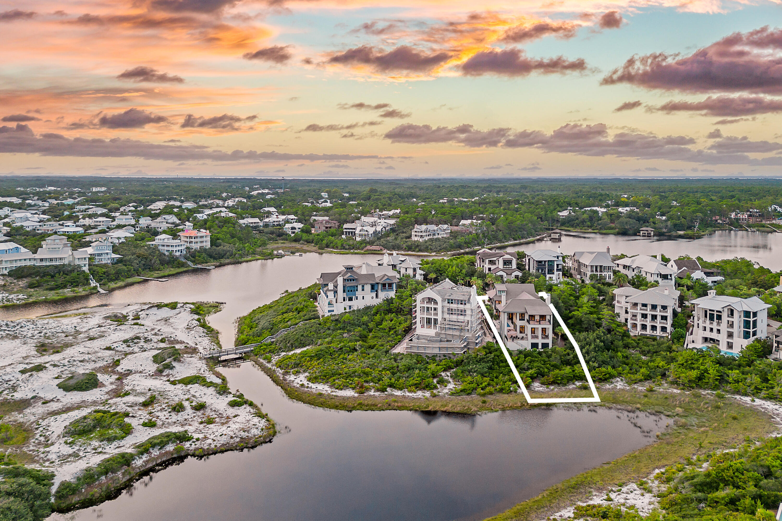 231 West Bermuda Drive Santa Rosa Beach, FL 32459 - Photo 5 of 47 an aerial view of a city