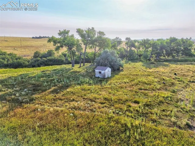 a view of an ocean and beach