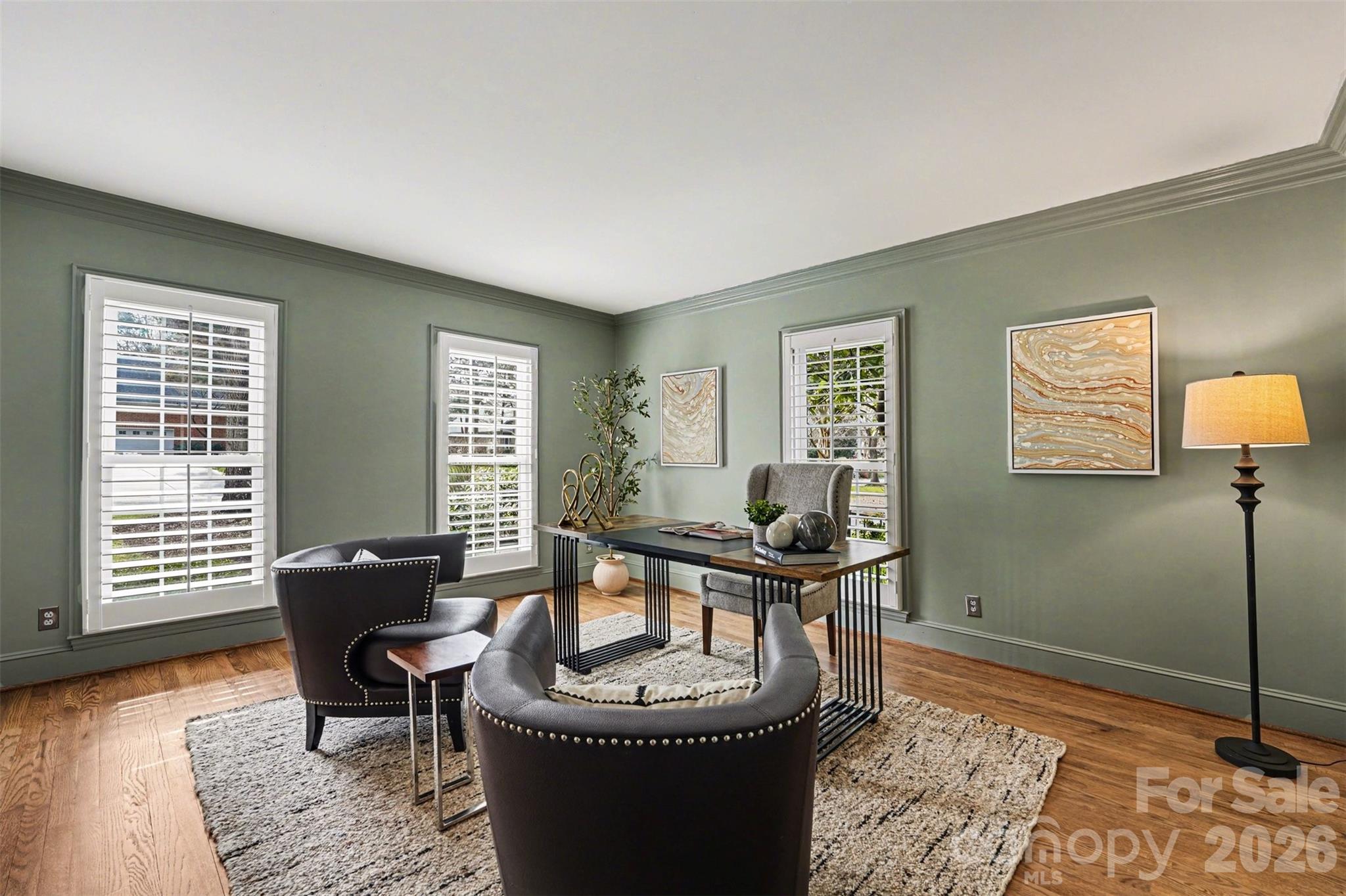 5606 Hillingdon Road Charlotte, NC 28226 - Photo 3 of 41 a living room with furniture and a window