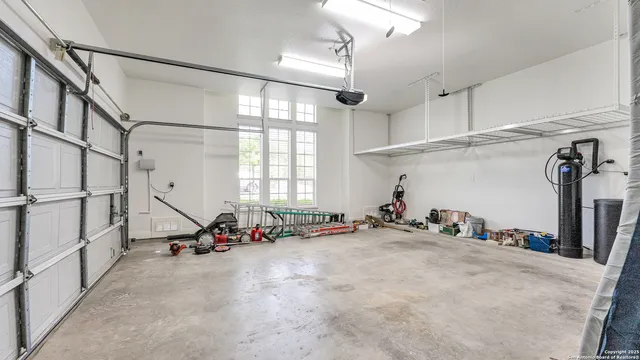 an aerial view of houses and roads