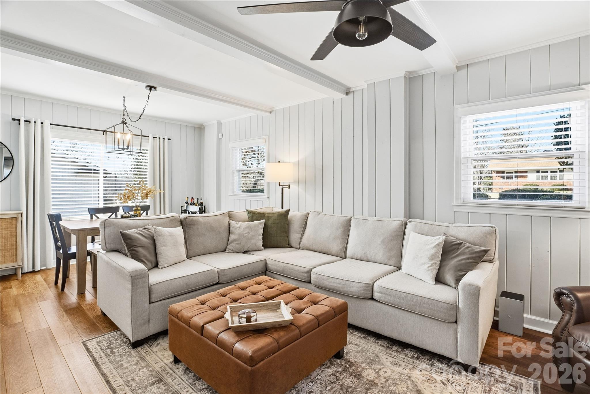 6409 Montpelier Road Charlotte, NC 28210 - Photo 13 of 46 a living room with furniture and a large window